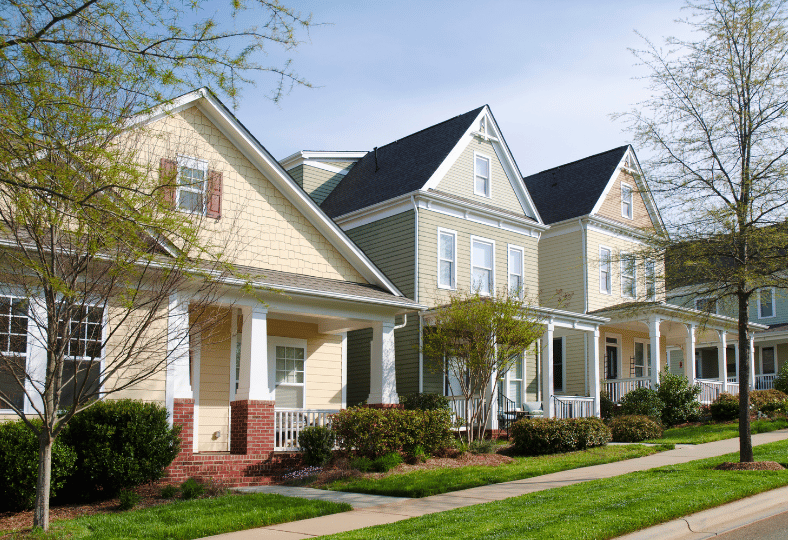 Neighborhood of short-term rental properties