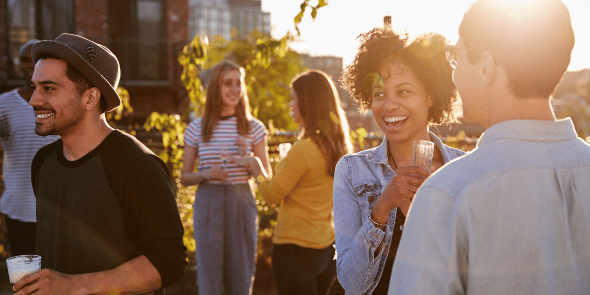 A rooftop party in Kansas City, MO